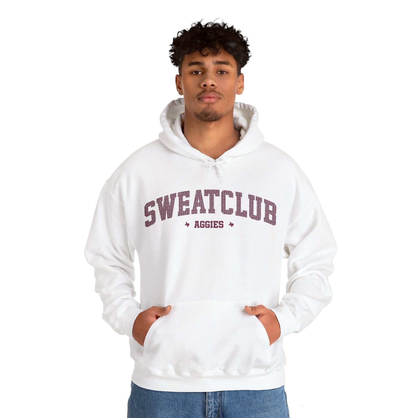 Signature Sweatclub Texas Aggies Hoodie - White
