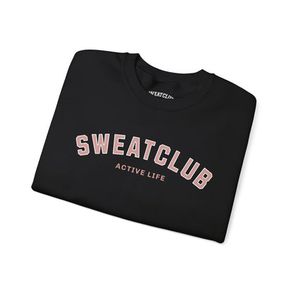 SweatClub Active Life Heavy Blend™ Crewneck Sweatshirt - Black