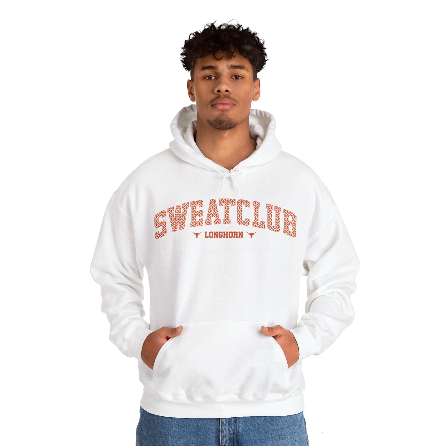 Signature Sweatclub Texas Longhorns Hoodie - White