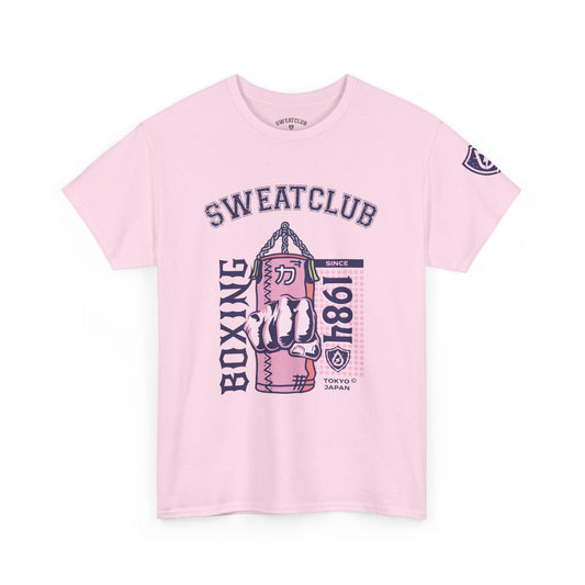 Sweatclub Tokyo Fist Heavy Cotton Tee - Pink
