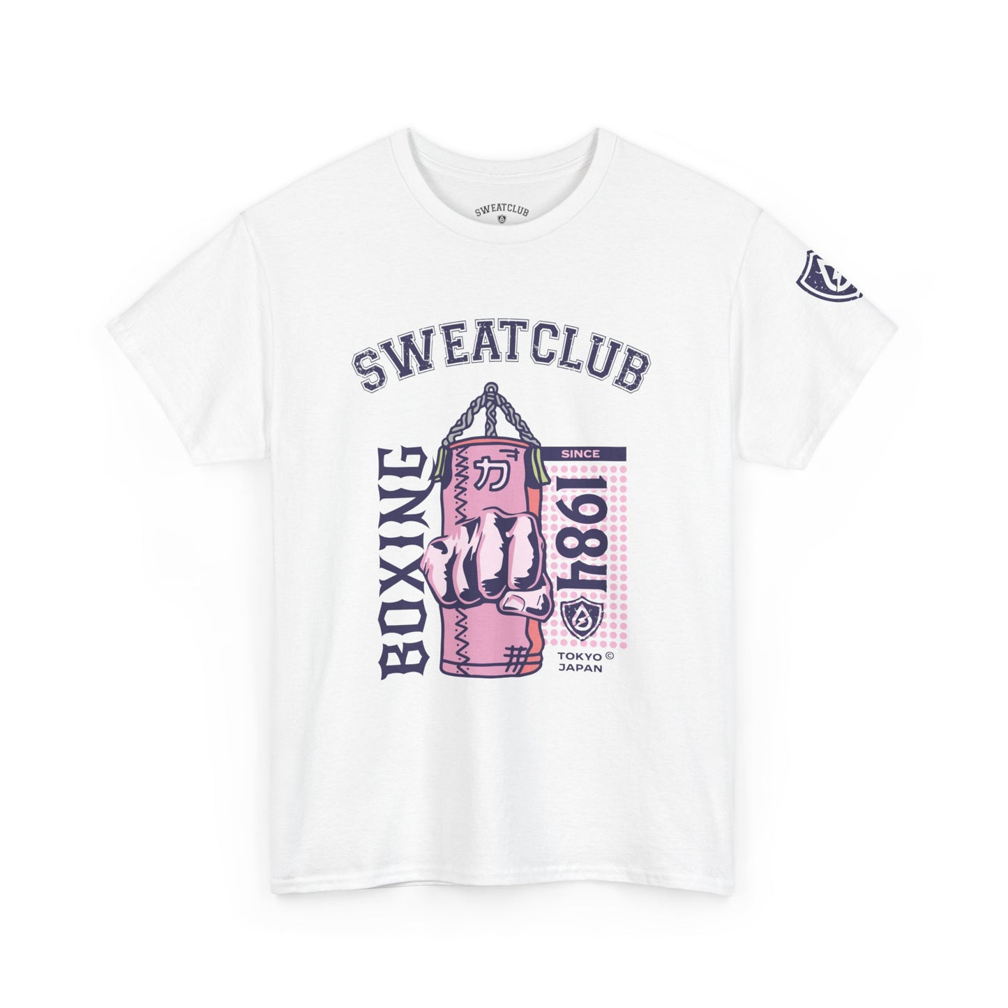 Sweatclub Tokyo Fist Heavy Cotton Tee - White