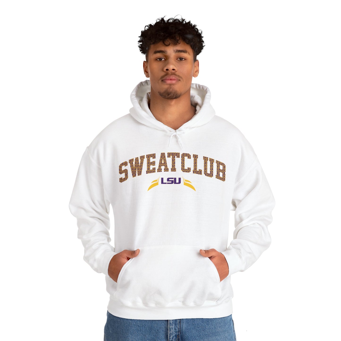 Signature Sweatclub LSU Tigers Hoodie - White