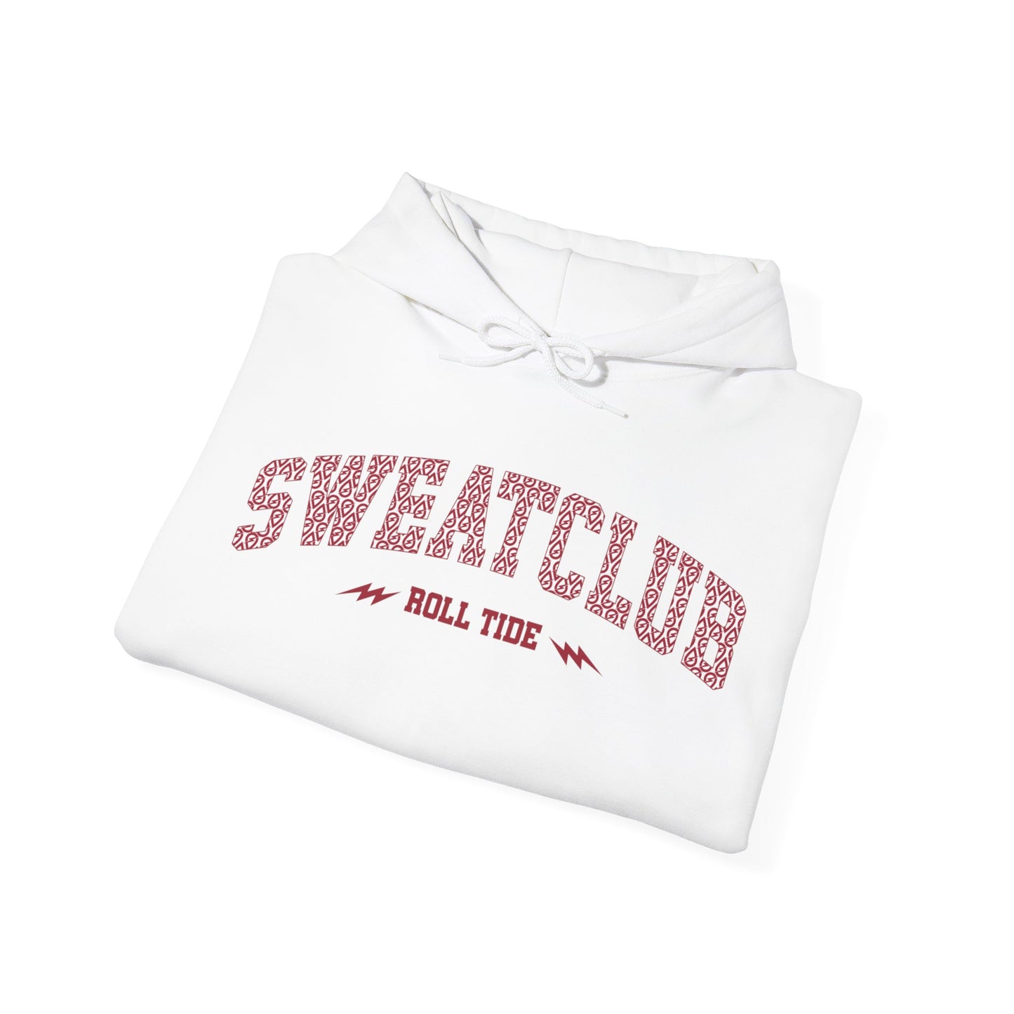 Signature Sweatclub Crimson Tide Hoodie - White