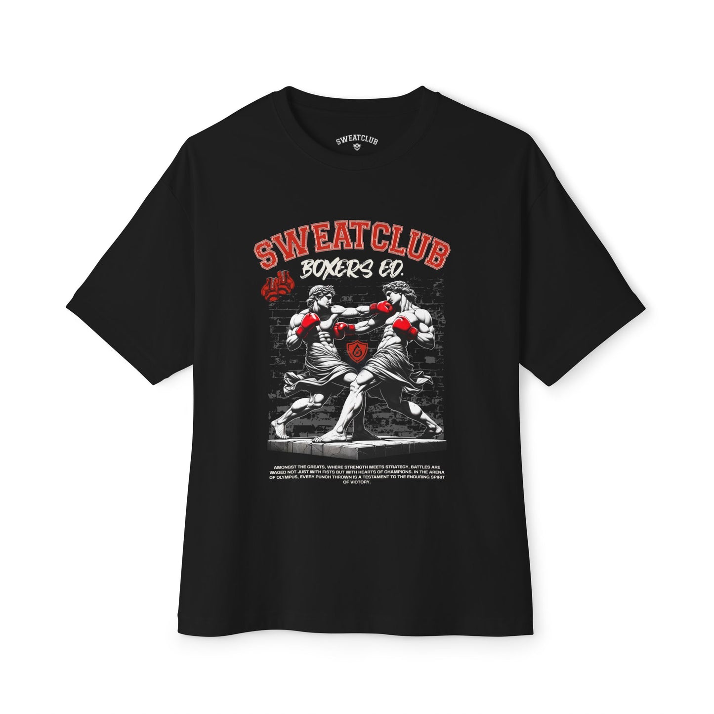 SweatClub Fighter's Edition Oversized Boxy Tee